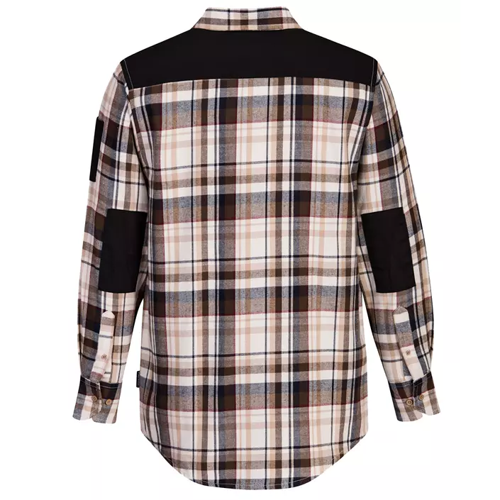 Portwest KX3 lumberjack shirt, Brown Check, large image number 1