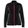 Blåkläder women's microfleece jacket, Black/Red, Black/Red, swatch