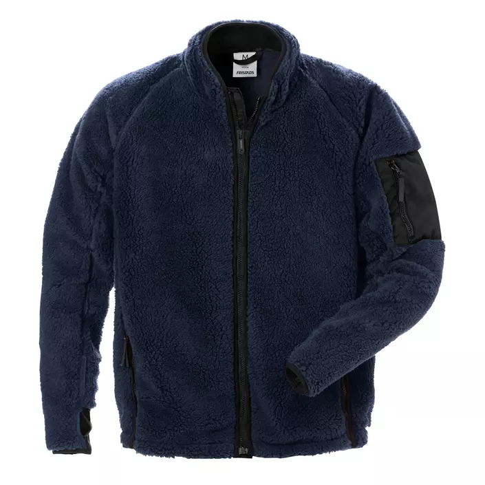 Fristads fibre pile jacket 4064, Dark Marine Blue, large image number 0