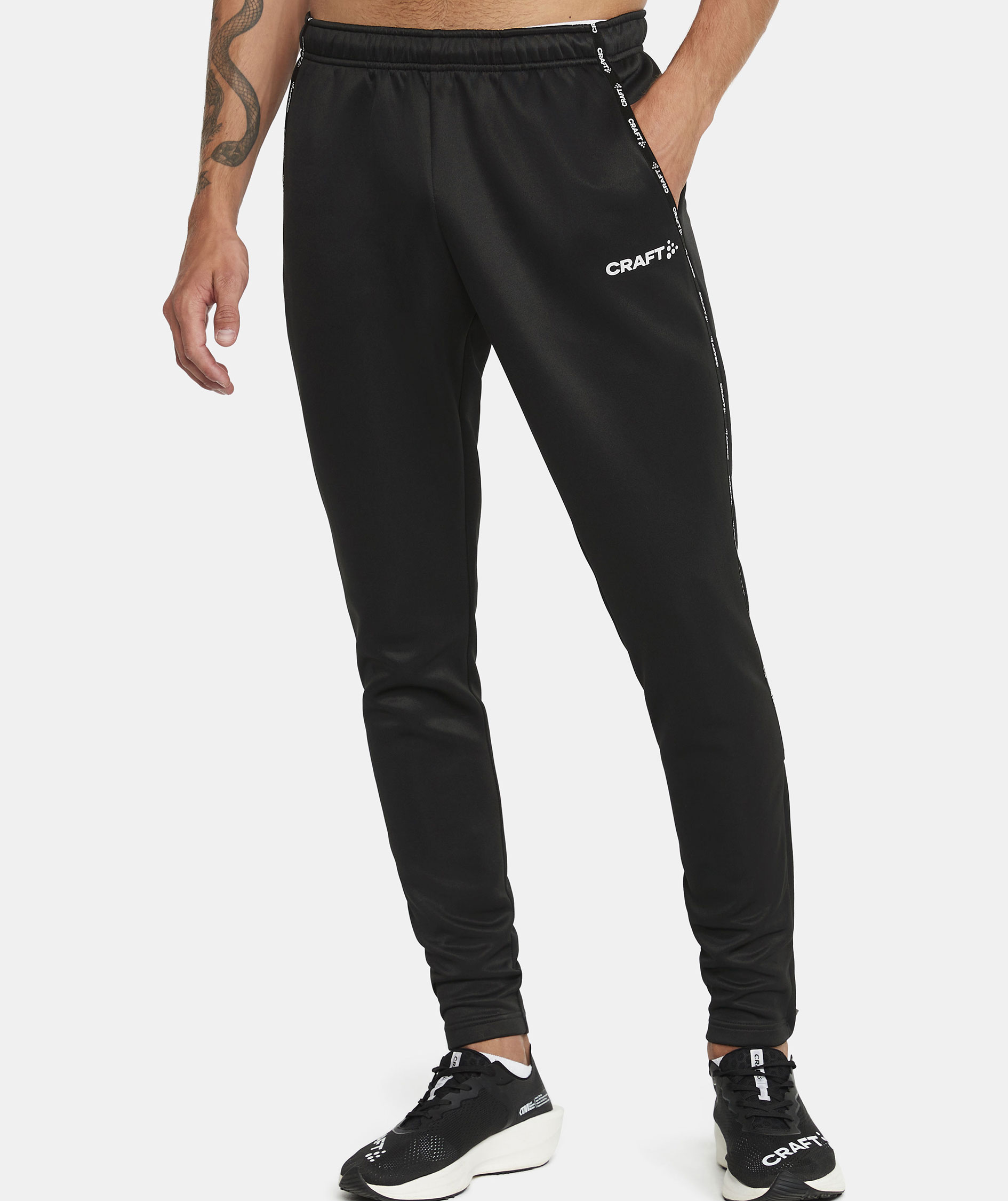 Craft Squad 2.0 tr&auml;ningsbyxor, Black
