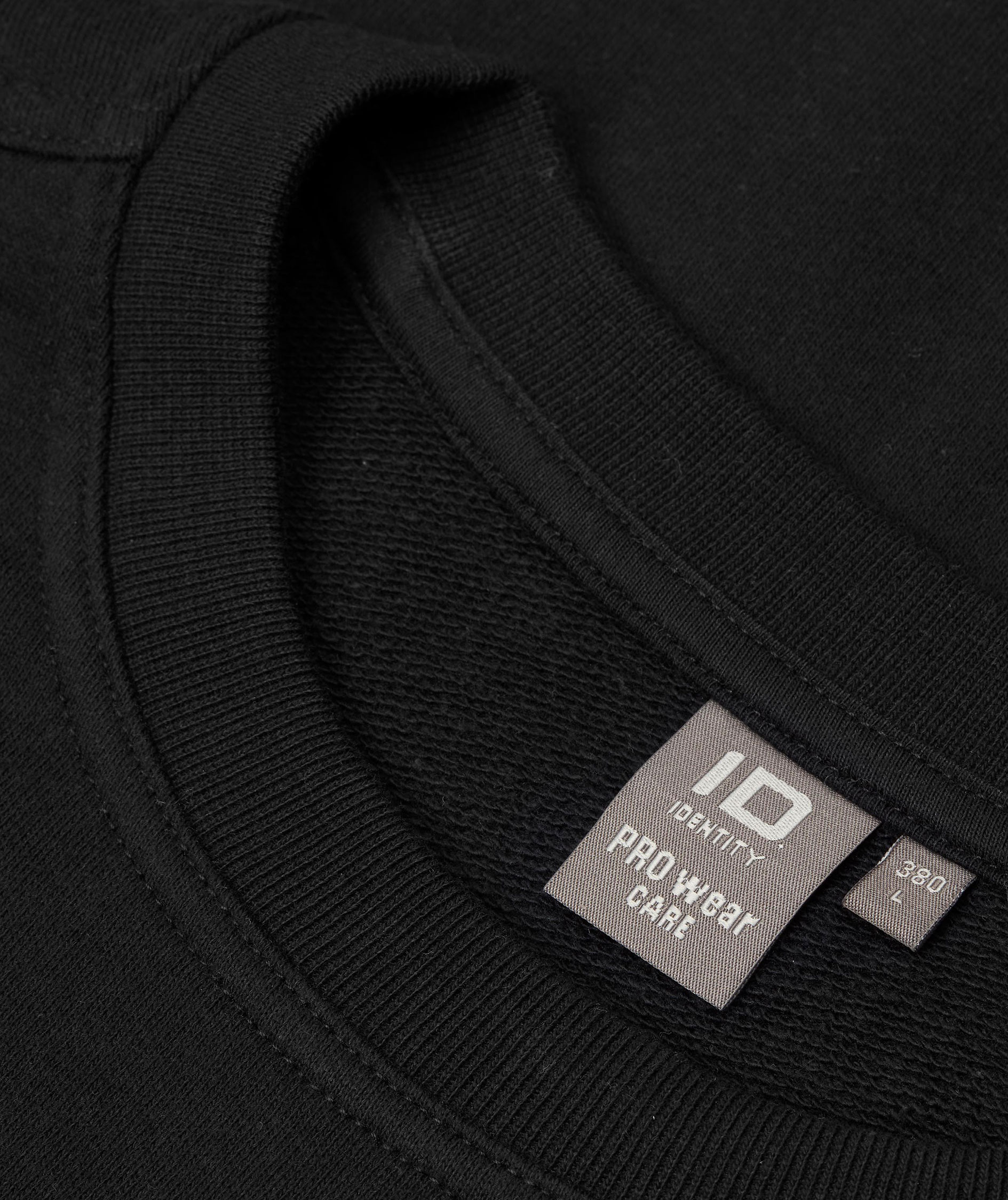 ID Pro Wear CARE sweatshirt, Black, large image number 3