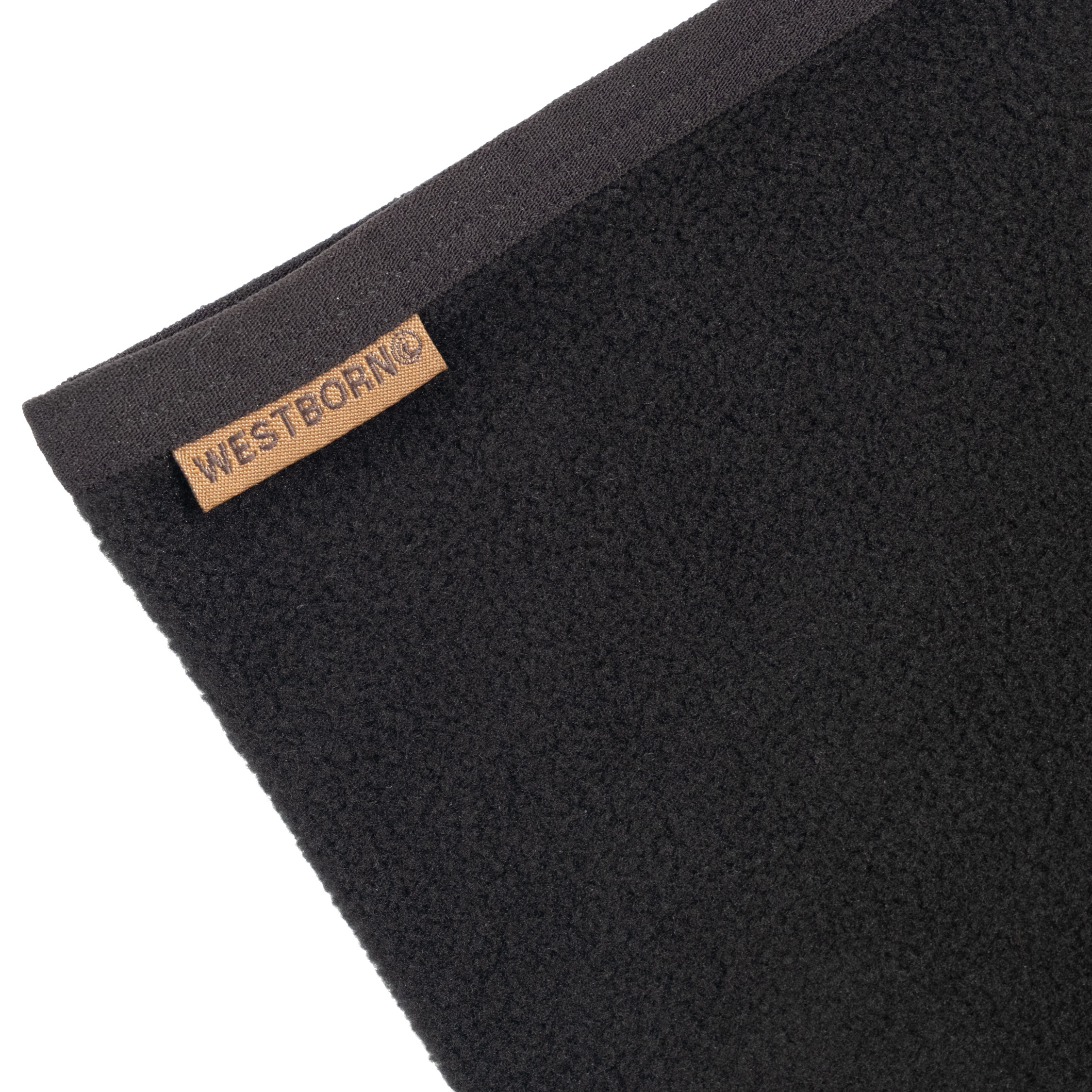 Westborn fleece halsv&auml;rmare, Black