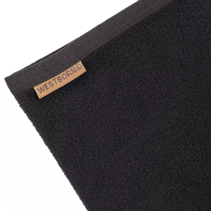 Westborn fleece halsrør, Black, Black, large image number 1