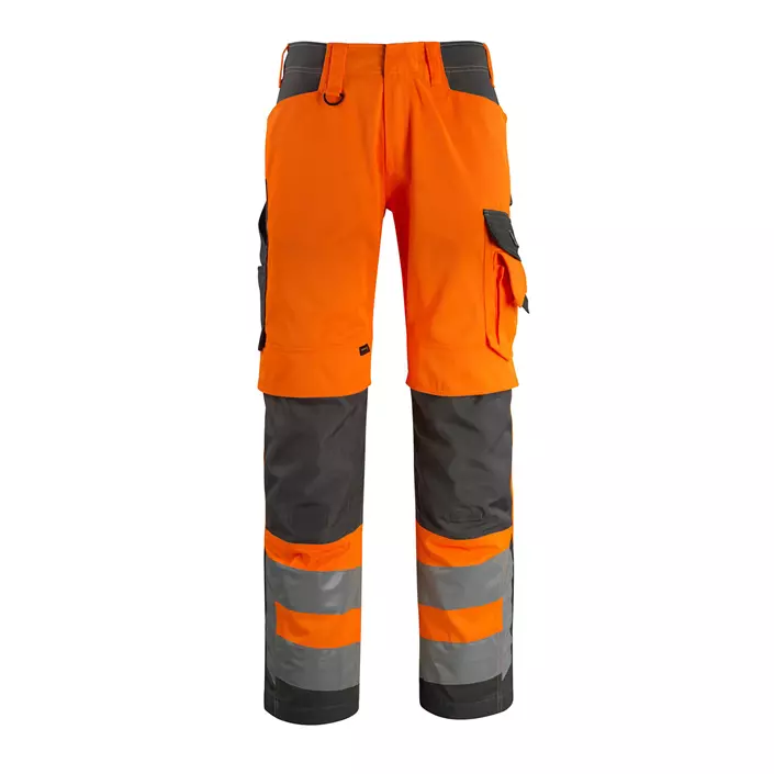 Mascot Safe Supreme Kendal arbejdsbukser, Hi-vis Orange/Mørk antracit, large image number 0