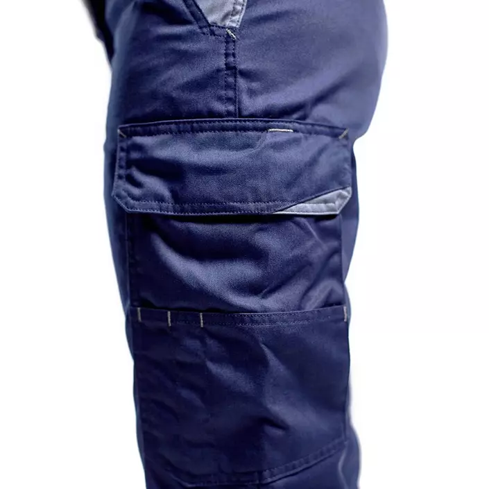 Blåkläder women's service trousers, Marine Blue/Grey, large image number 4