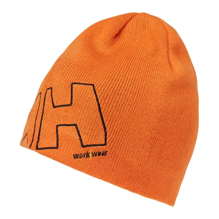 Helly Hansen knitted beanie, Dark Orange, Dark Orange, large image number 0