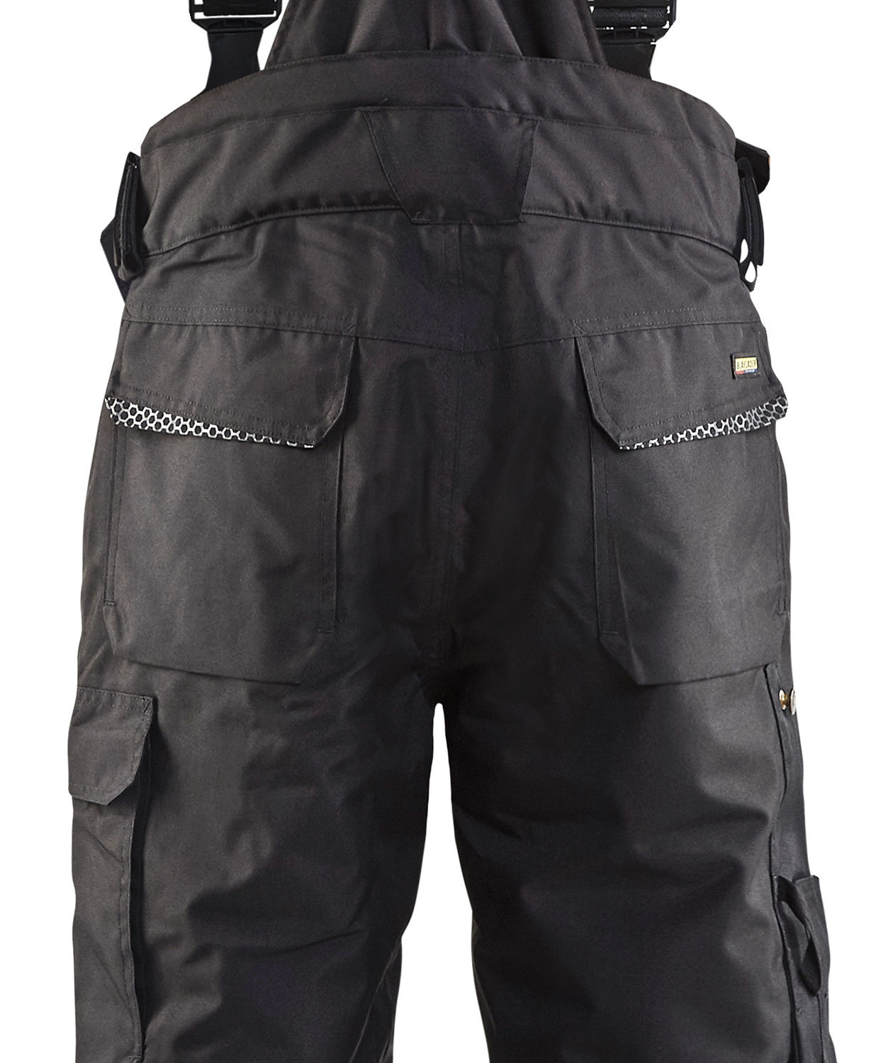 Bl&aring;kl&auml;der vinterbyxa m. h&auml;ngslen X1810, Svart, large image number 7