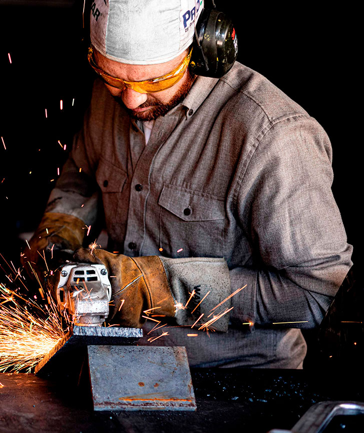 Stormtech Cambridge l&aring;ng&auml;rmad flanellskjorta, Sand, large image number 3