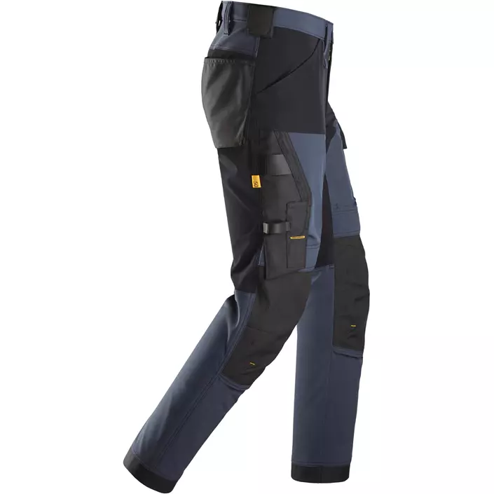 Snickers AllroundWork arbetsbyxa 6375 full stretch, Navy/black, large image number 5