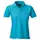 South West Coronita women's polo shirt, Aqua Blue, Aqua Blue, swatch