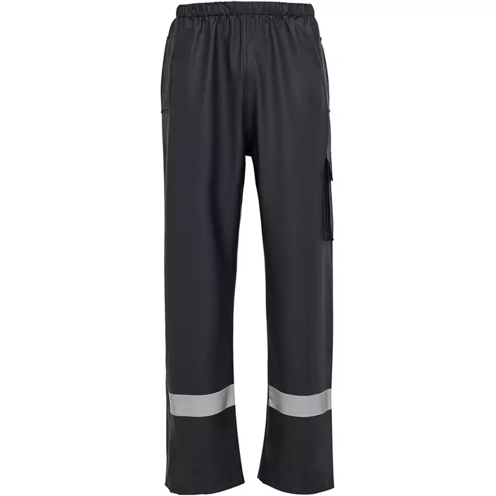 ELKA Dry Zone D-Lux PU regnbyxa, Marinblå, large image number 0