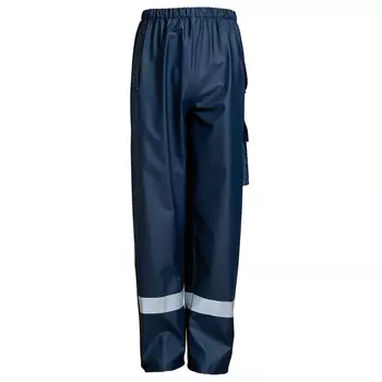 Elka Dry Zone D-Lux PU rain trousers, Marine Blue