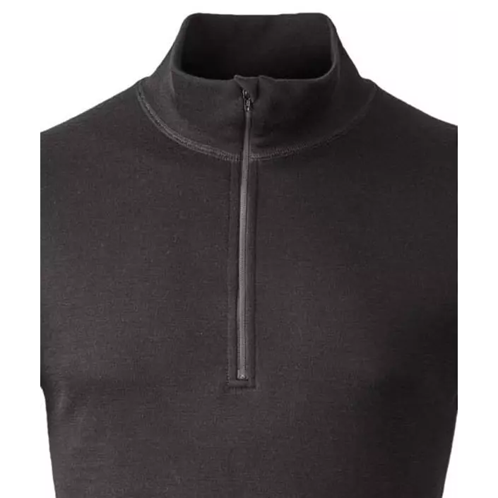 Xplor baselayer trøje med merinould, Sort, large image number 1
