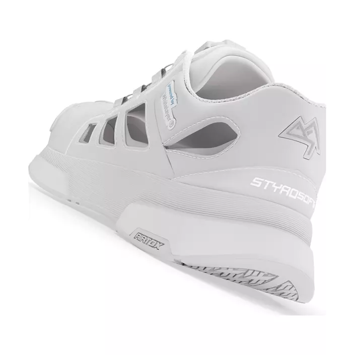 Airtox FW22 safety sandals S1, White, large image number 4