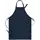Segers 4579 bib apron with pocket, Dark navy, Dark navy, swatch