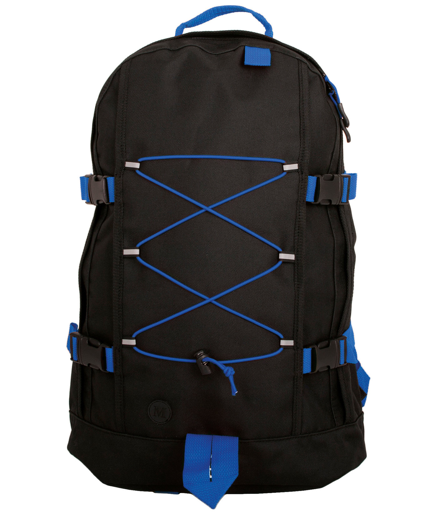 Momenti K2 backpack 25L, Black/grain blue, Black/grain blue, swatch
