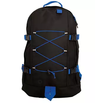 Momenti K2 backpack 25L, Black/grain blue