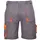Portwest Texo arbejdsshorts, Grå/orange, Grå/orange, swatch