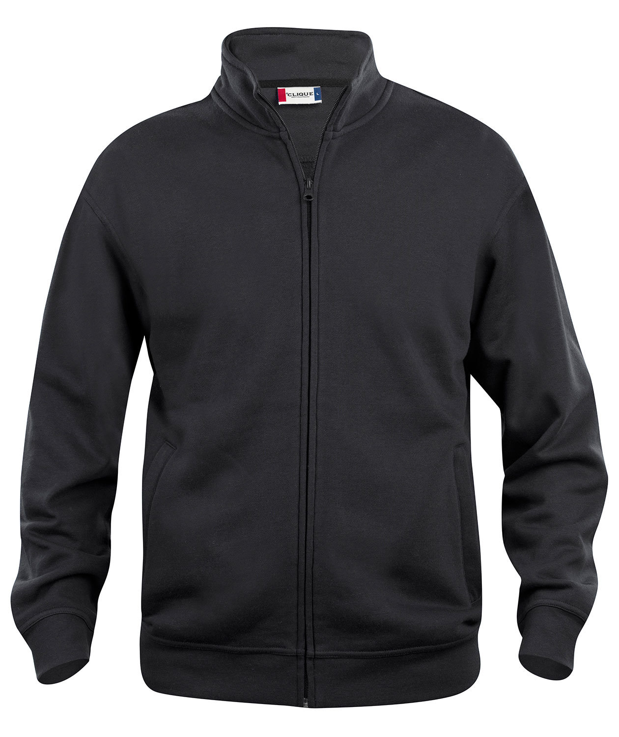 Clique Basic Cardigan childrens sweatshirt, Black