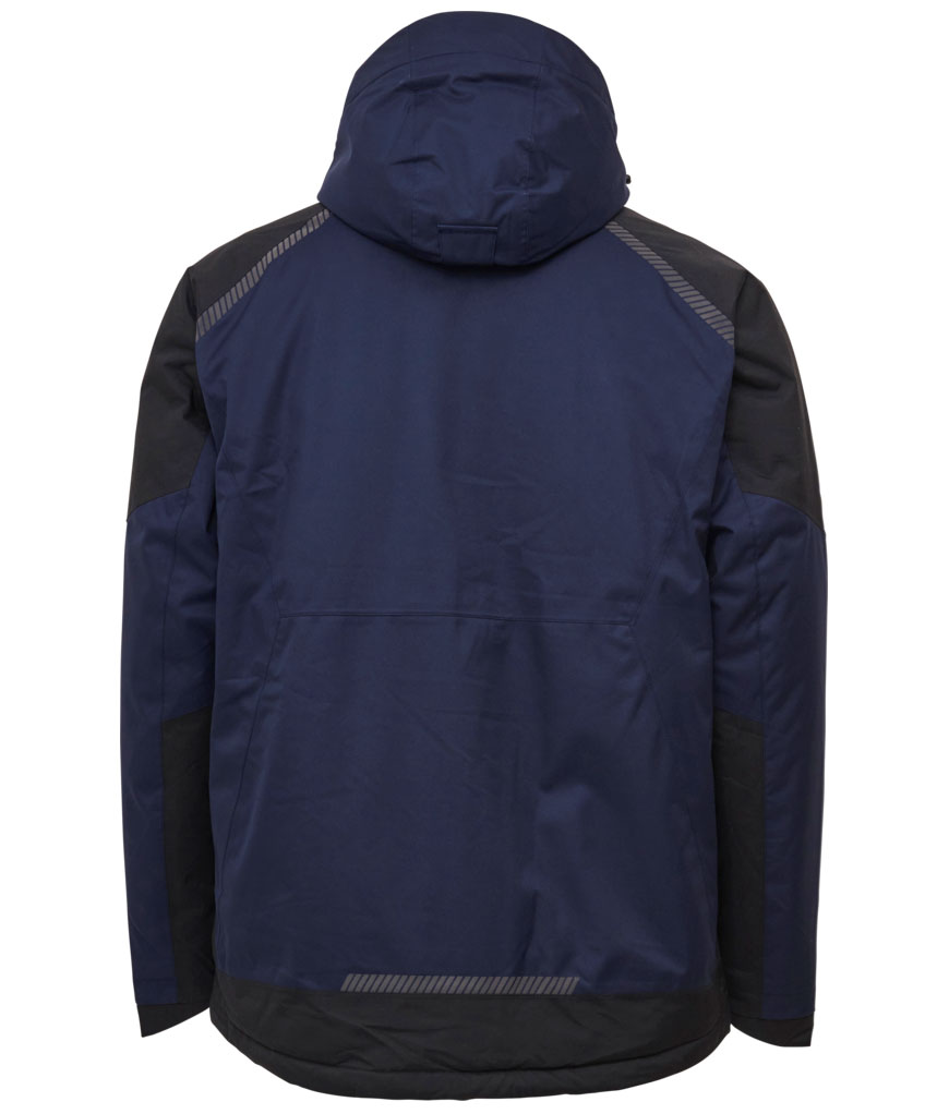 ELKA Working Xtreme vinterjacka full stretch, Marinbl&aring;/Svart, large image number 2