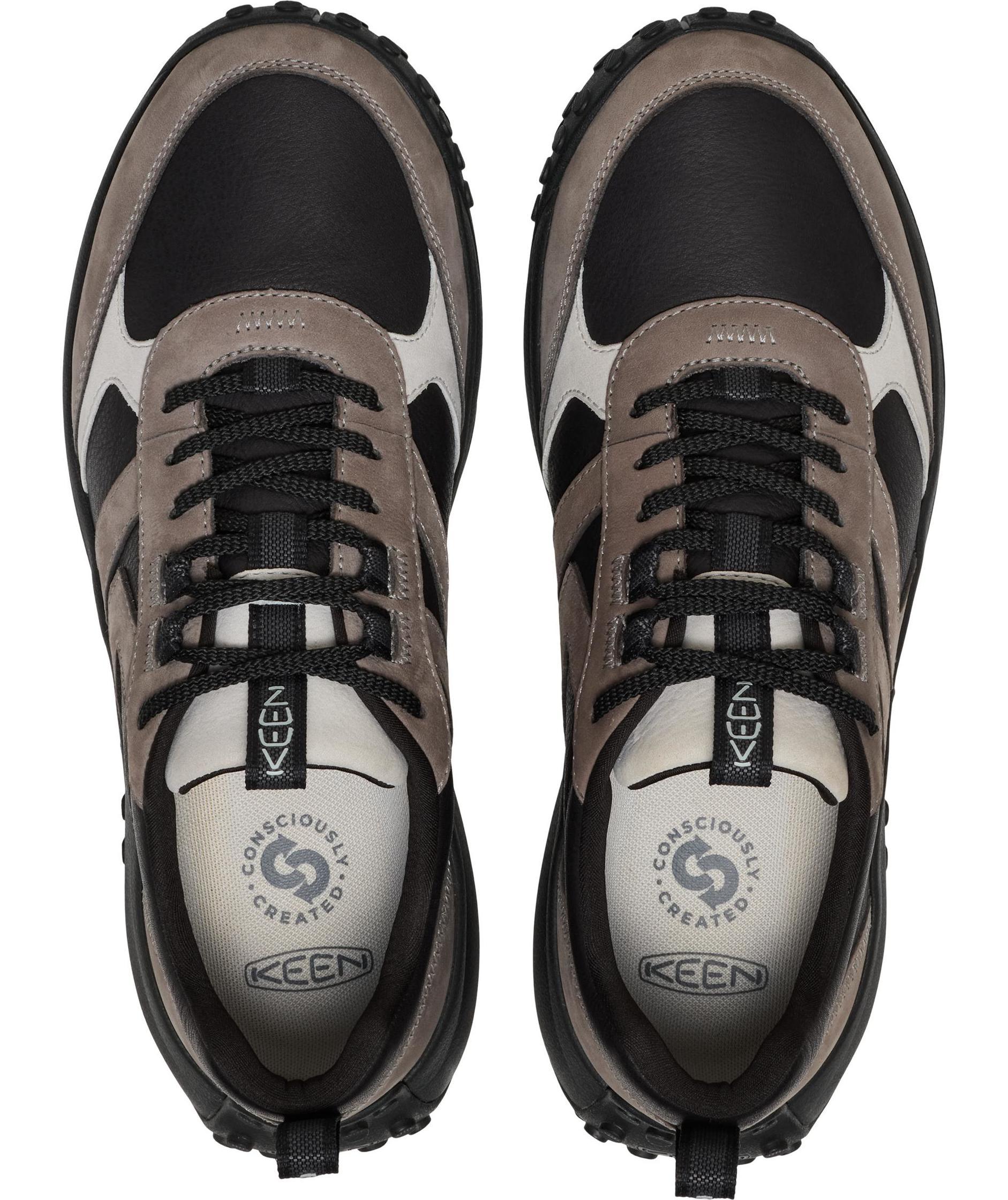 Keen KS86 Lea sneakers, Black/Steel Grey, large image number 5