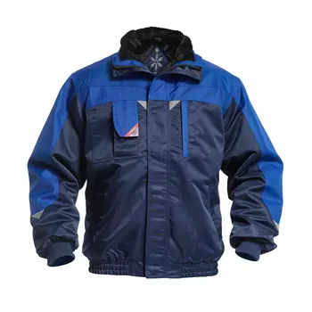 Engel pilot jacket, Marine/Azure Blue