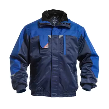 Engel pilot jacket, Marine/Azure Blue