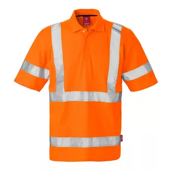 Kansas polo T-shirt, Hi-vis Orange
