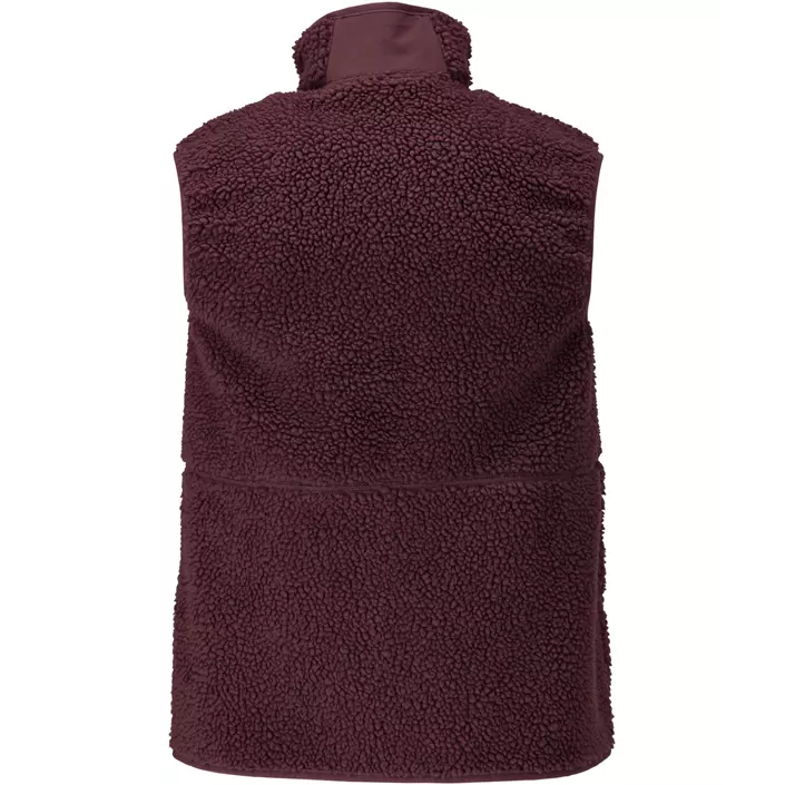 Mascot Customized fibre pile vest, Bordeaux, large image number 1