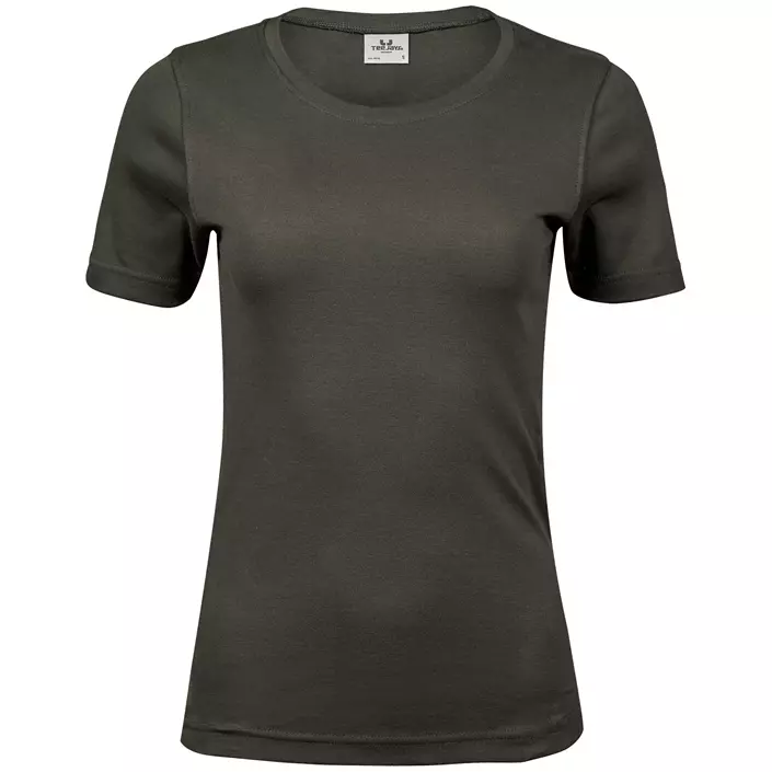 Tee Jays Interlock Damen T-Shirt, Deep Green, large image number 0
