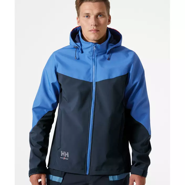 Helly Hansen Oxford softshell jacket, Navy/Stone blue, large image number 1