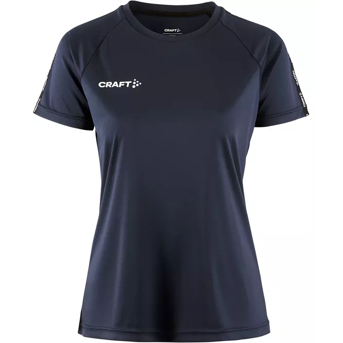 Craft Squad 2.0 Contrast dame T-shirt, Navy, large image number 0