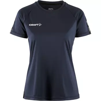 Craft Squad 2.0 Contrast Damen T-Shirt, Navy