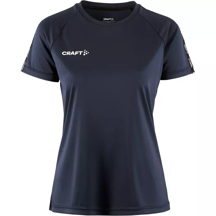Craft Squad 2.0 Contrast Damen T-Shirt, Navy, large image number 0