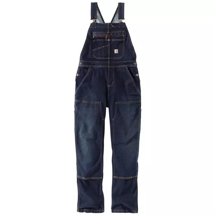 Carhartt Denim Double Front dameoverall, Midnight Blue, large image number 0
