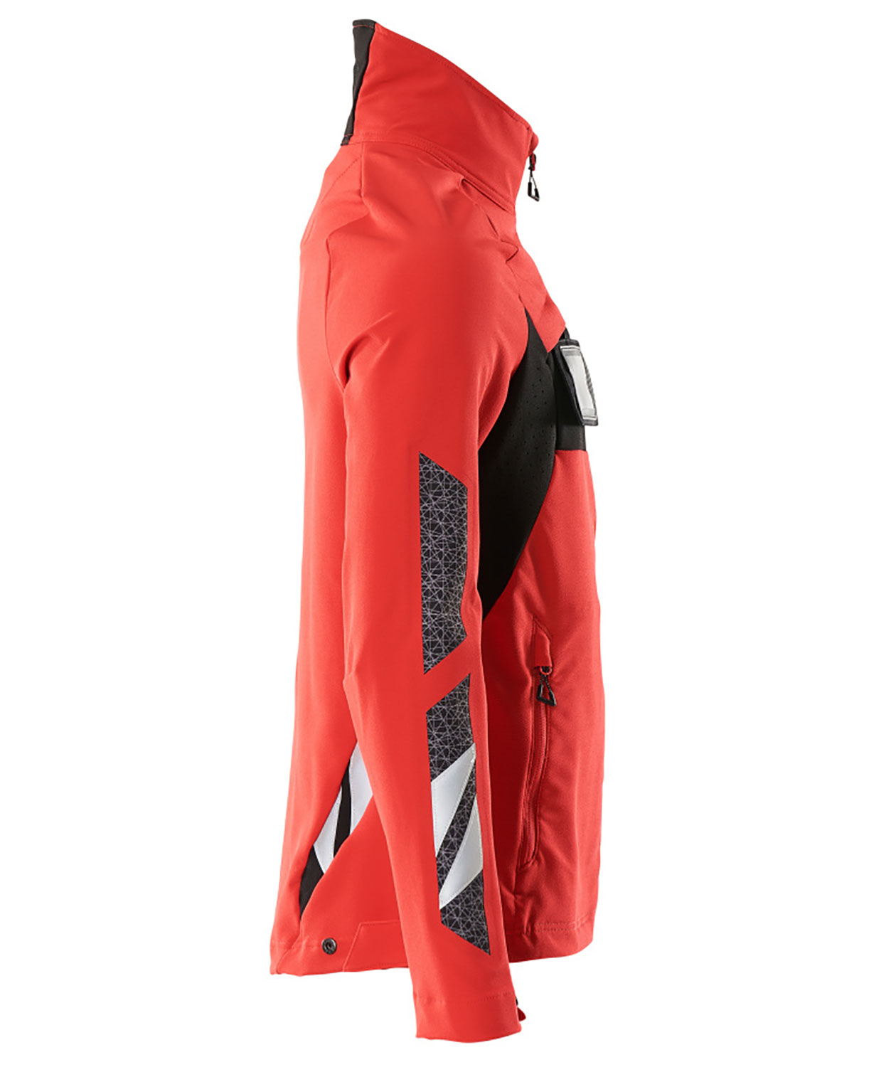 Mascot Accelerate jakke full stretch, Signalr&oslash;d/sort, large image number 2