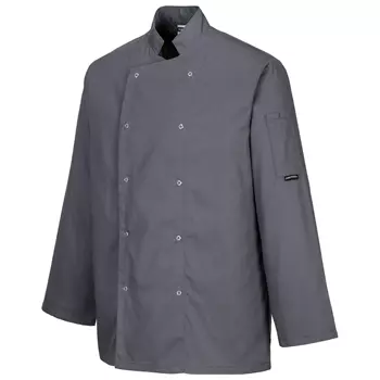 Portwest C833 chefs jacket, Grey