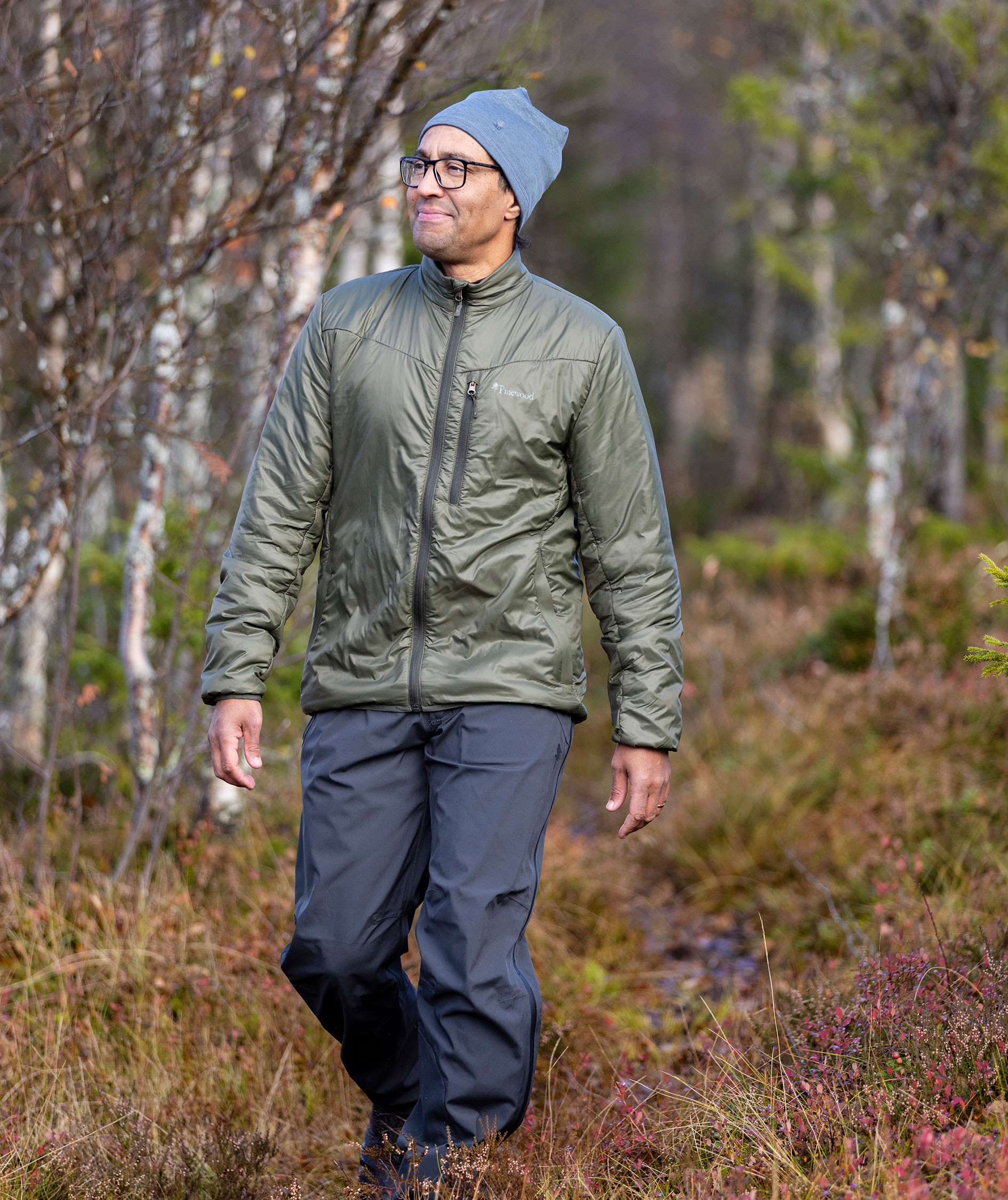 Pinewood&nbsp;Wool Insulation jakke, Moss green, large image number 9