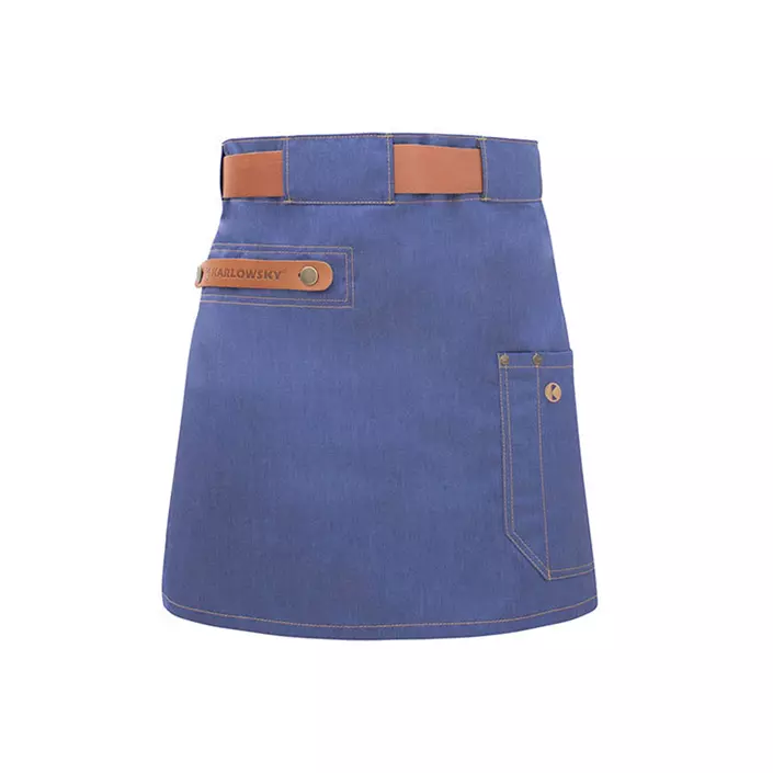Karlowsky Jeans-Style Schürze, Vintage Blau, Vintage Blau, large image number 0
