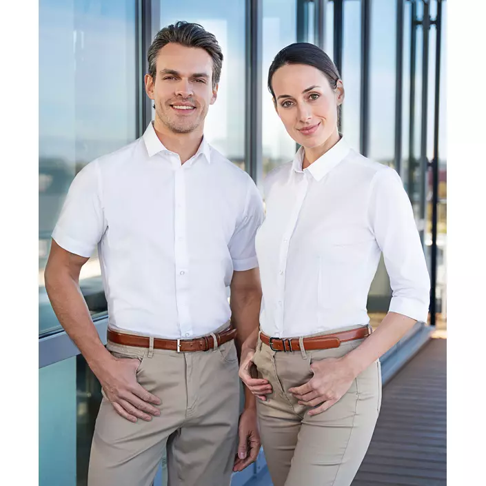 Karlowsky 3/4 ærmet dameskjorte, White , large image number 6