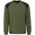 Fristads Heavy long-sleeved T-shirt 7071 GTM, Army Green/Black, Army Green/Black, swatch