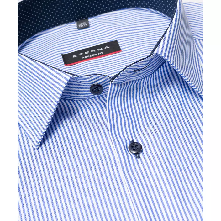 Eterna Modern fit Twill skjorte, Blå, large image number 3