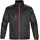 Stormtech Axis thermal jacket, Black/Red, Black/Red, swatch