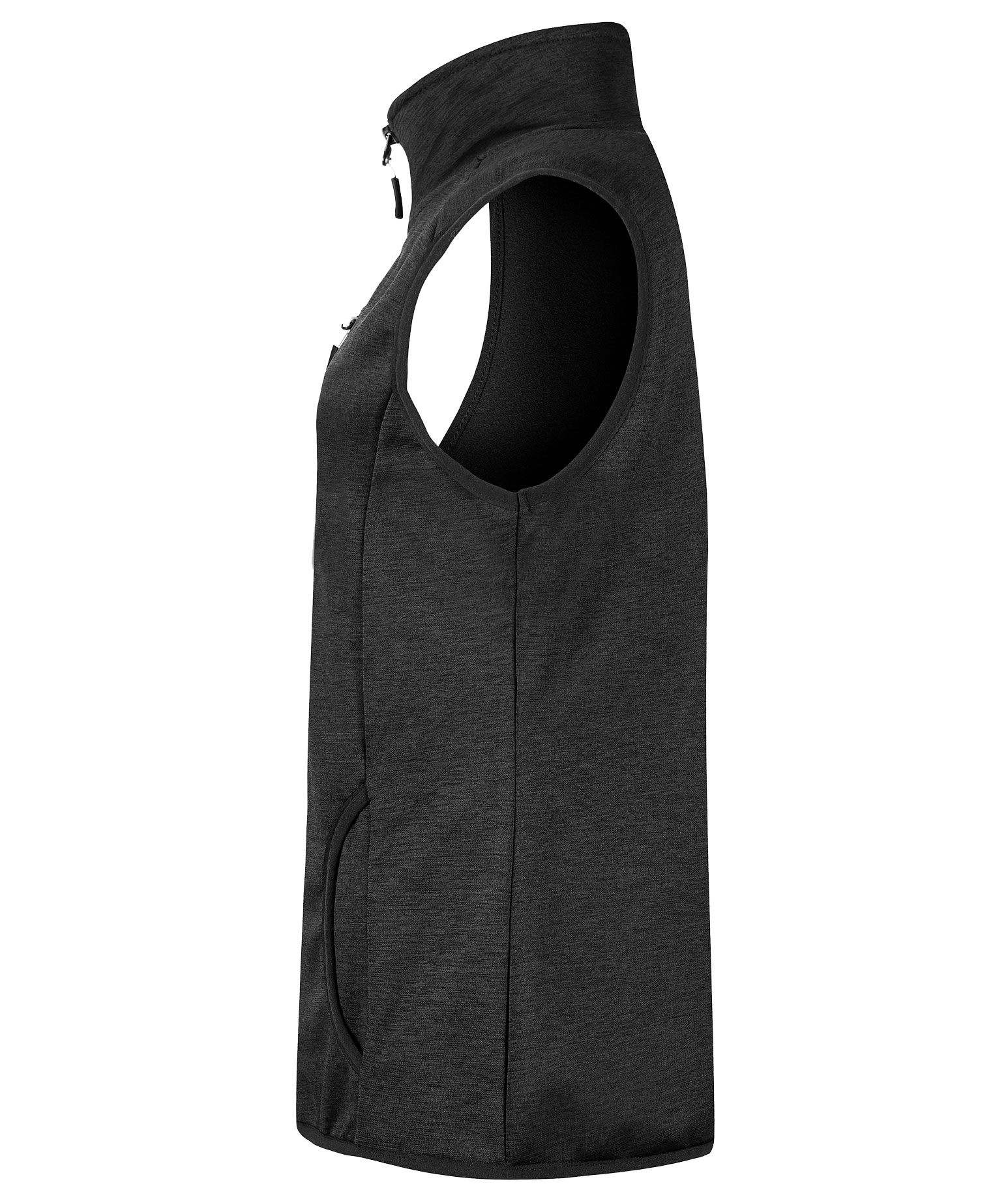 Matterhorn Croz dame fleecevest, Sort, large image number 3