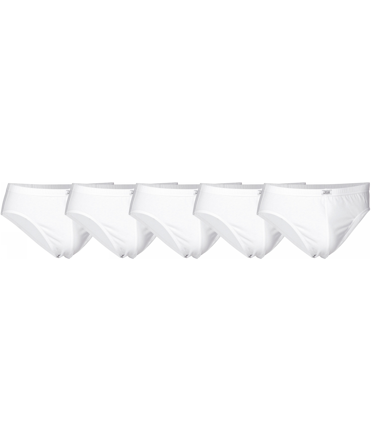 JBS 5-pack briefs, White, White, swatch