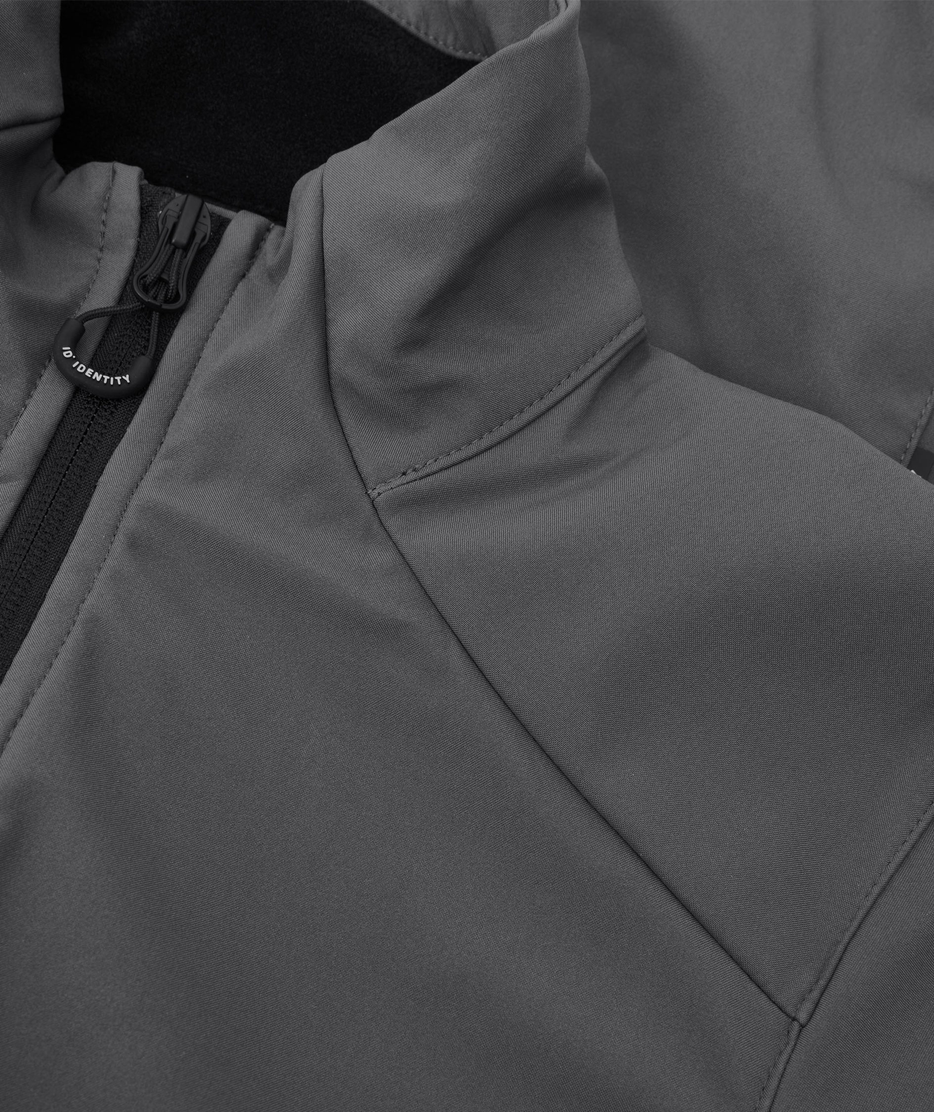 ID functional women's softshell jacket, Silver Grey, large image number 3
