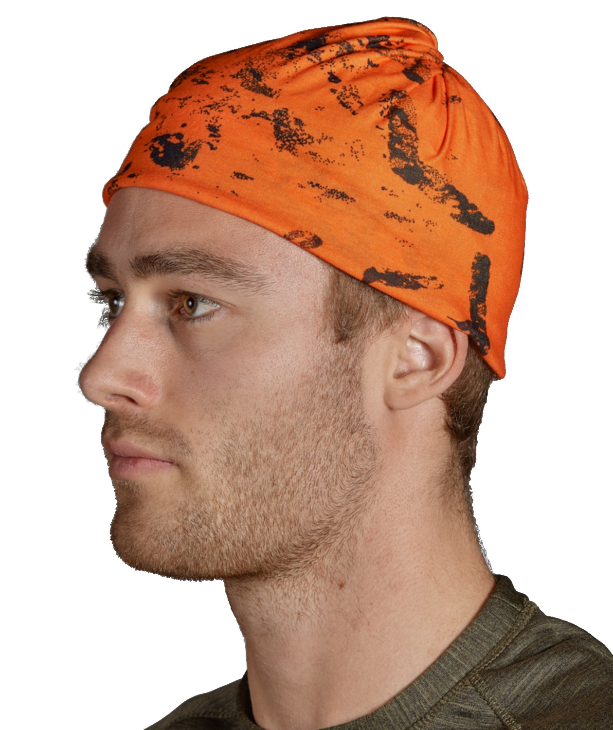 Seeland 2-pack neck warmer, Pine green/InVis Orange blaze, Pine green/InVis Orange blaze, large image number 4