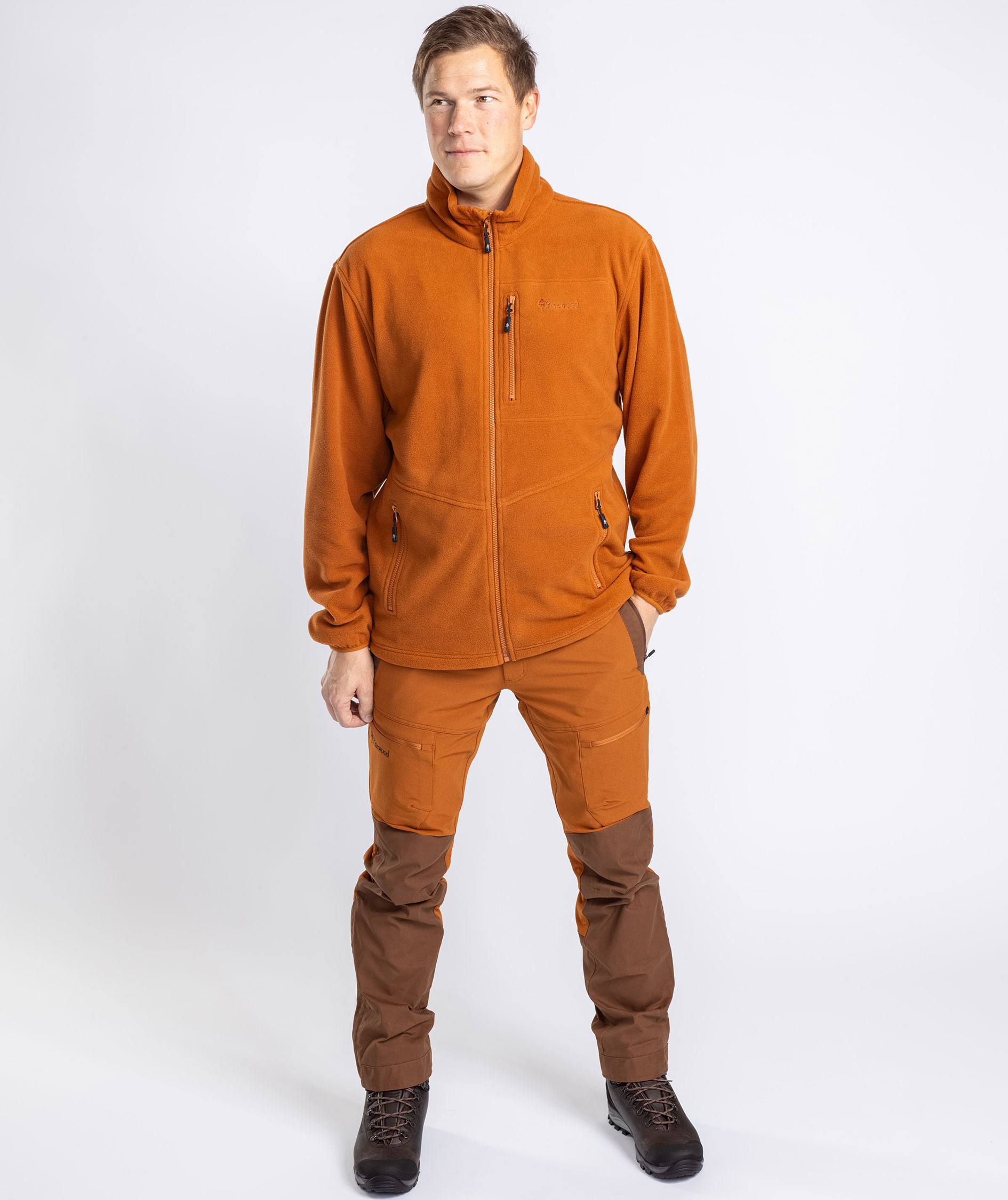 Pinewood Finnveden fleecejakke, Fudge, large image number 7