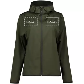 Westborn cardigan dam med logotryck