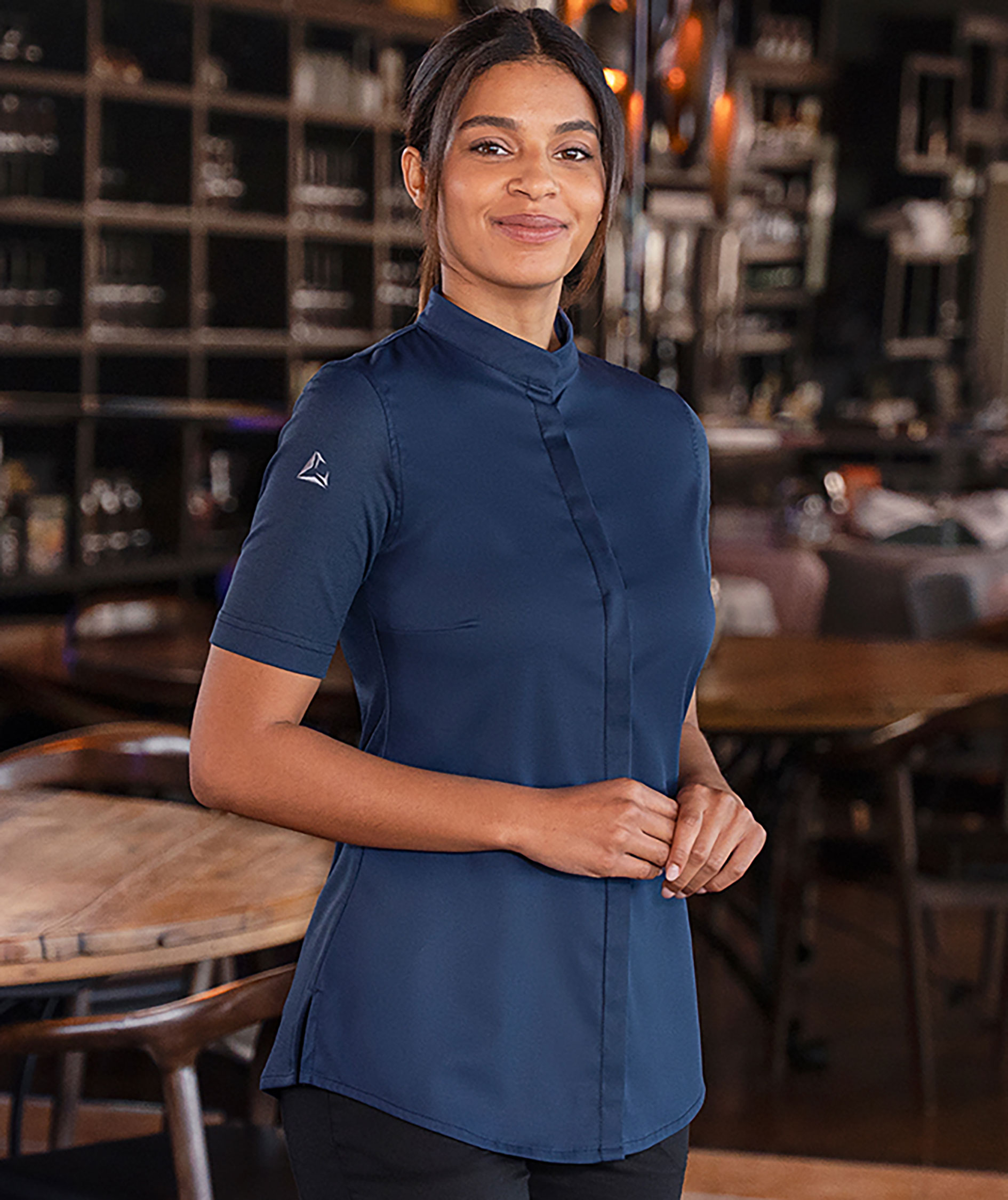 Karlowsky DIAMOND CUT&reg; Avantgarde short-sleeved women's chef jacket